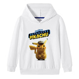 Children Pokemon Pikachu Hoodie Boys and Girls Cotton Hooded Sweater