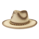 Straw Cowboy Hats Seaside Sunshade Chain Men and Women Beach Hat
