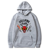 Stranger Things Hellfire Club Hoodie Stranger Things Season 4 Hooded Sweater