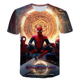 Marvel T Shirt Summer Short Sleeve T-shirt Printed T-shirt