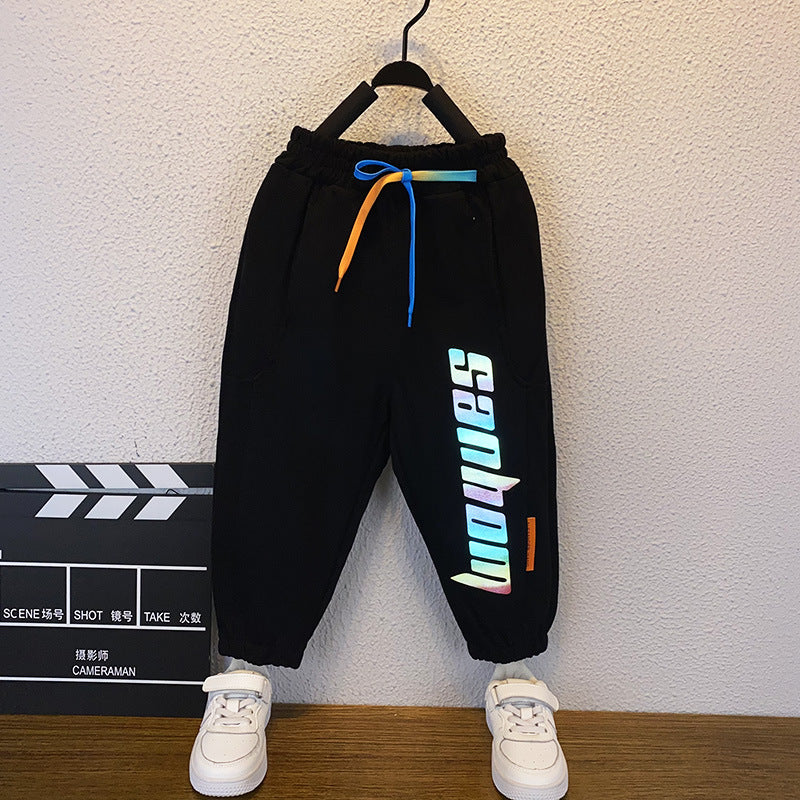 Toddler Boys Pants Boy Knit Casual Track Sweatpants