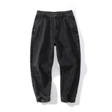 Mens Fall Outfits Men's Jeans Casual Loose Tappered Workwear Harem Pants