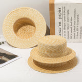 Men's Kentucky Derby Hats Straw Hat Outdoor Travel Straw Hat for Men