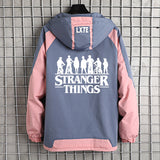 Stranger Things Hellfire Club Hoodie Men's and Women's Long Sleeve Hooded Jacket Casual Jacket