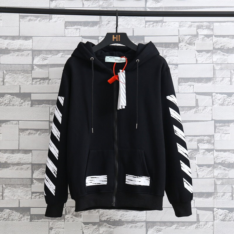 Arrow Hooded Cardigan Sweater Men's and Women's Coats Cardigan  Sweater hoodie