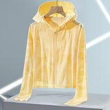 Sun Resistant Clothes Outdoor Sun-Proof Clothes Women's Ice Silk Summer Sun Protection Clothing