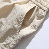 Men Shorts Summer Casual Solid Color Straight Shorts Men