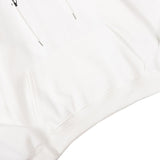 Loose Fleece-Lined  Blue Hedging Sweater hoodie