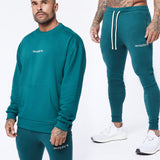 Men Tracksuit Winter Sports Outdoor Casual Loose Trendy
