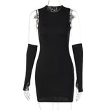 Victoria Beckham Dresses Women's Spring/Summer Fashion Casual round Neck Dress