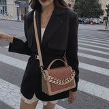 Sling Bags Autumn Fashion One Shoulder Crossbody Fashionable Small Square Bag
