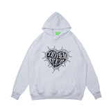 Mens Fall Outfits Vibe Style Hip Hop Couple Oversize Love Hooded Sweater Men's and Women's Hoodies