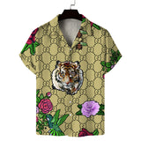 Men Beach T Shirts Spring New Men's Short Sleeve