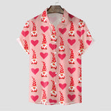 Men Beach T Shirts Men's Short Sleeve Shirt