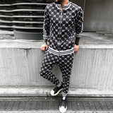 Men Tracksuit Spring and Autumn Fashion Men's Outdoor Leisure Men