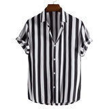 Men Hawaii Shirts Men's Summer Fashion Simple