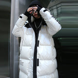 Women Winter Coats Puffer Jacket Down Coat Autumn and Winter Warm Winter Glossy Female Hooded