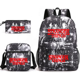 Stranger Things Hellfire Club Backpack Stranger Things Backpack Three-Piece Set