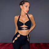 Music Festivals Rave Outfits Girls Tops Spring and Summer Women's Clothing Sexy Cropped Vest for Women