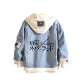 Comic Denim Jacket Clothes Men's and Women's Spring Denim Jacket