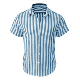 Men Beach T Shirts Beach Shirt Men's Short Sleeve Shirt