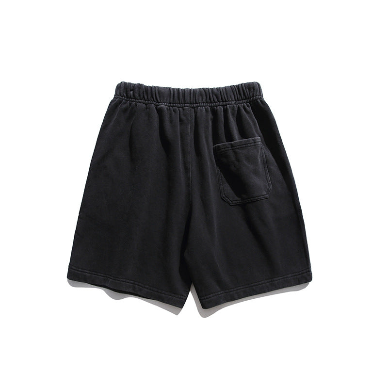 Men Shorts Summer Casual Pants Loose Retro Shorts Men