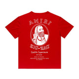 Amiri T Shirt Printed Casual Hip Hop round Neck Short Sleeve T-shirt