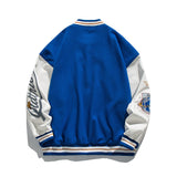 Baby Blue Varsity Jacket Spring Men's Jacket Baseball Jacket