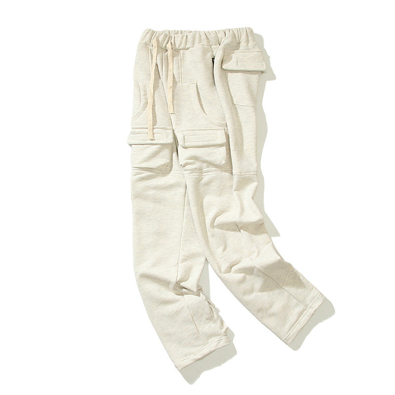 Kanye West Sunday Service Pant Multi-Pocket Sports Overalls