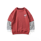 Children Boy Hoodie Spring Children Long-Sleeved Sweater Long Sleeve