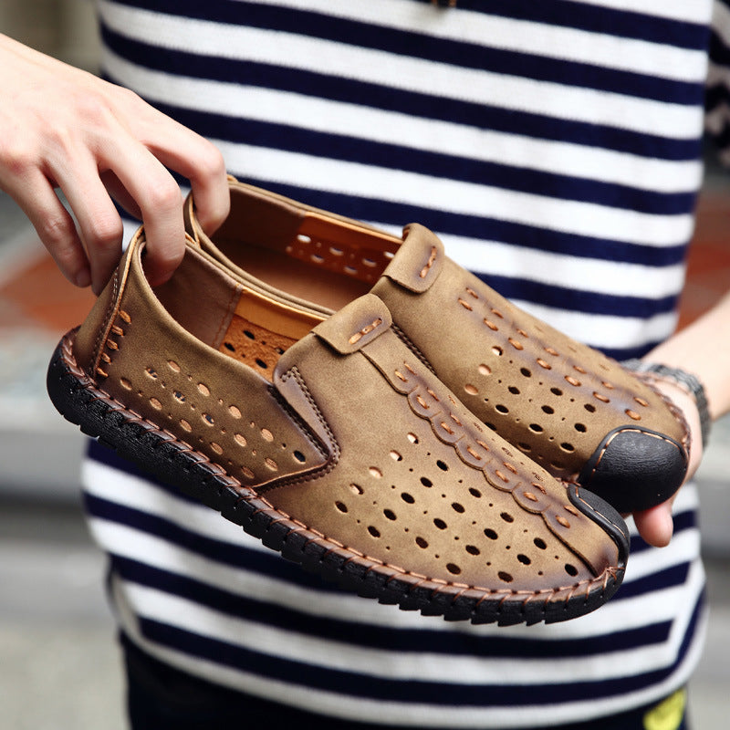 Men's Boots Spring and Autumn Retro Fashion Sports Casual Shoes