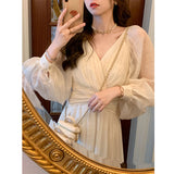 Aesthetic Dress Light Luxury Dress for Women Spring