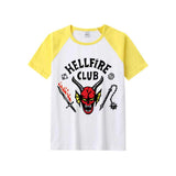 Stranger Things Hellfire Club Hoodie Hooded Sweater 3D Pattern Printed Children's Clothing