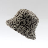Leopard Fur Hat Autumn and Winter Thickening Warm Hat