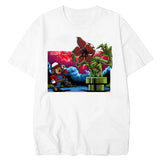 Stranger Things T Shirt Spring and Summer Loose Men's Short-Sleeved T-shirt with round Neck