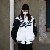 Cream Color Varsity Jacket Baseball Uniform Jacket