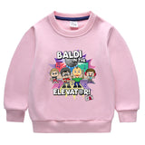Fgteev Children's Sweater Fleece Lined Padded Warm Keeping Top