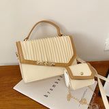 Sling Bags Chain Bag Casual Pleated Crossbody Bag
