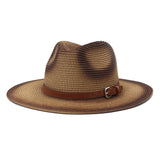 Straw Cowboy Hats Spray Paint Beach Hat New Outdoor Straw Hat