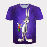 Bugs Bunny Shirt Men's Short-Sleeved Printed T-shirt