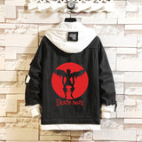 Comic Denim Jacket Spring and Autumn Men's and Women's Tops