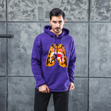 Men Graphic Hoodie Fashion Men's and Women's Trendy Hoodie Men's Printed Sports Sweater
