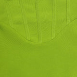 Victoria Beckham Dresses Green Nipped Waists Suspender Dress