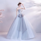 Women'S Evening Dress Ball Gown Princess Quinceanera Wedding Dresses Dress Performance Tulle Tutu Dress