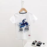 Children T Shrits Children's Clothing Summer Children's Short-Sleeved Printed T-shirt