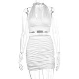Hot Women In Tight Dresses Women'S Clothing V-Neck Skirt With Shoulder Straps