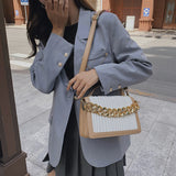Sling Bags Autumn Fashion One Shoulder Crossbody Fashionable Small Square Bag