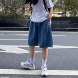 Men Denim Shorts Men's Loose Casual Summer Summer Sports Pants