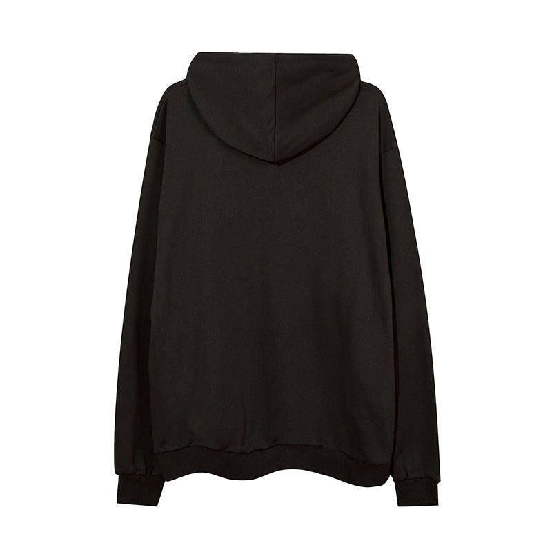 Mens Fall Outfits Autumn and Winter Loose Rapper Eminem Hooded Hoodie