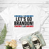 Let'S Go Brandon T Shirt Men'S And Women'S Short-Sleeved T-Shirt Short-Sleeved Top